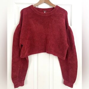Free People Cropped Sweater Size XS